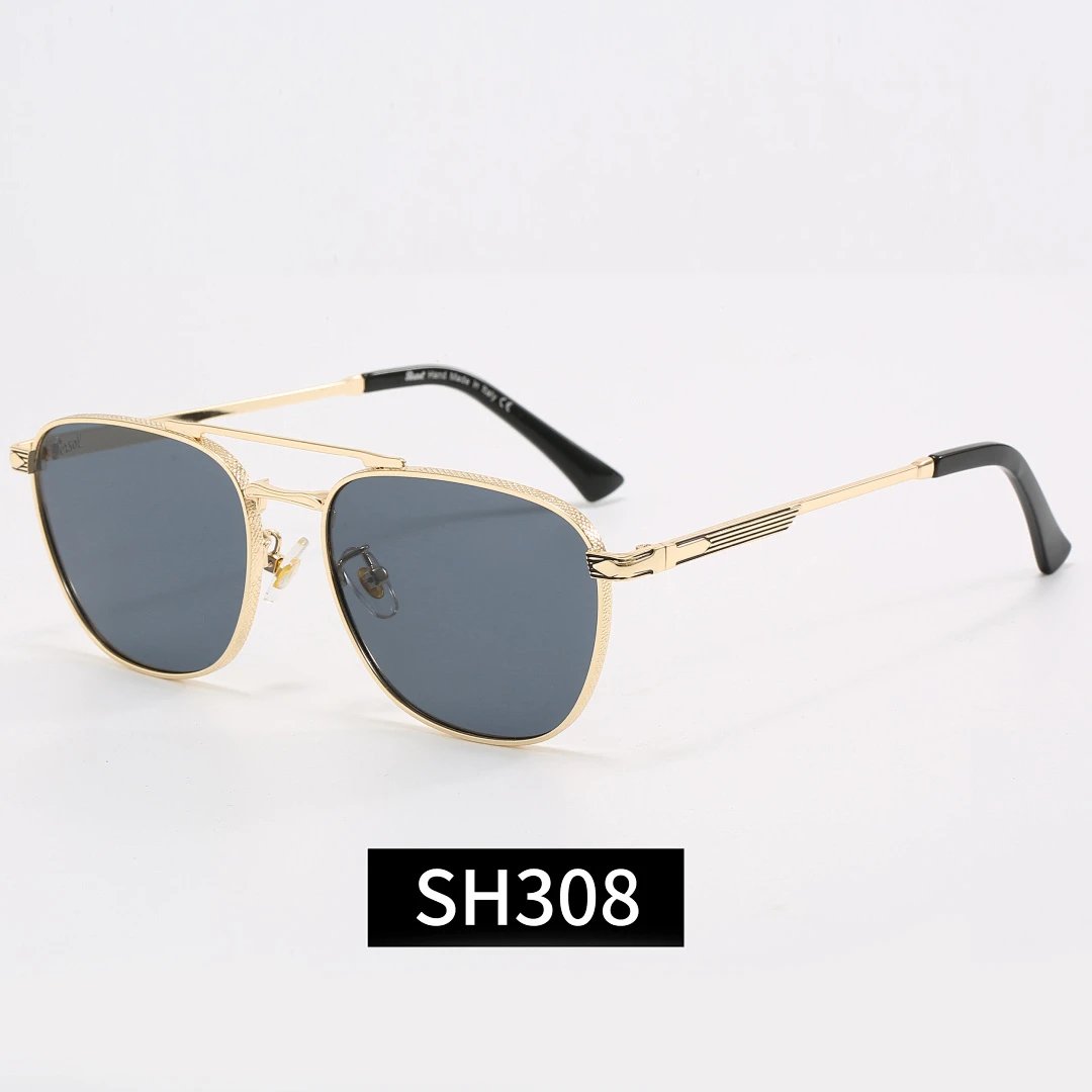 Persol Black Tinted Lens Classic Sunglasses, Everyday Frame Style 08