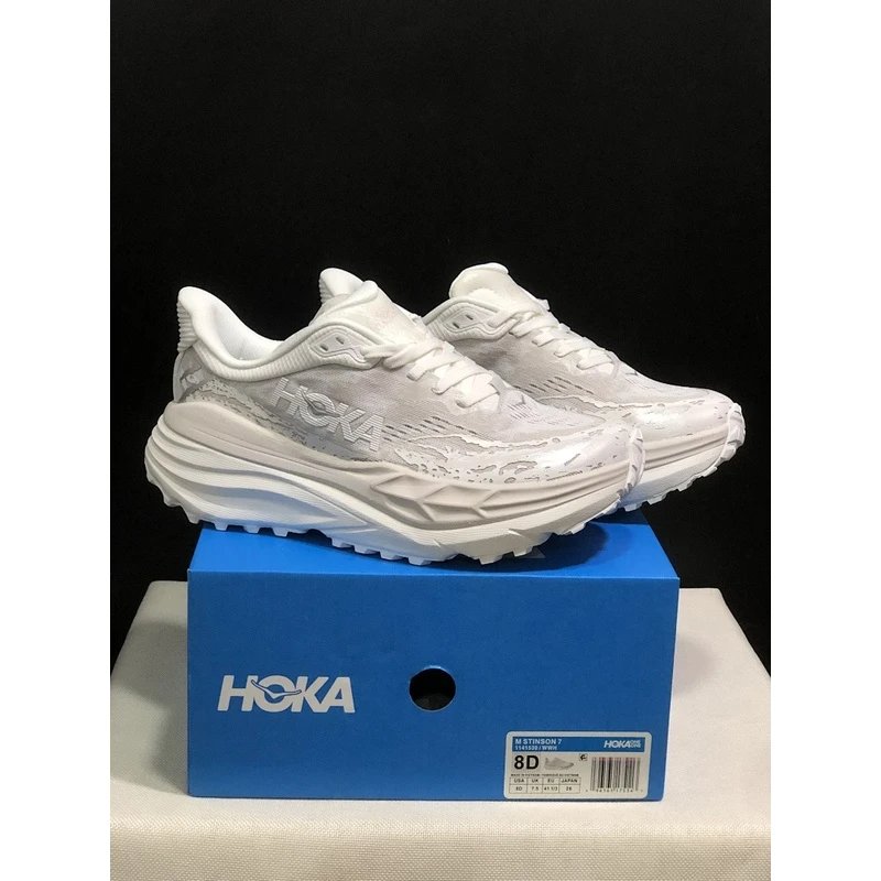 HOKA ONE ONE Transport Running Shoes low-top White Grey - Style 11