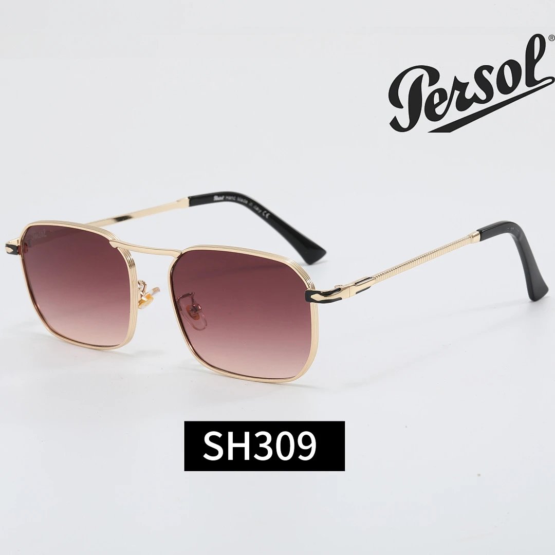 Persol Gray Tinted Lens Classic Sunglasses, Everyday Frame Style 01