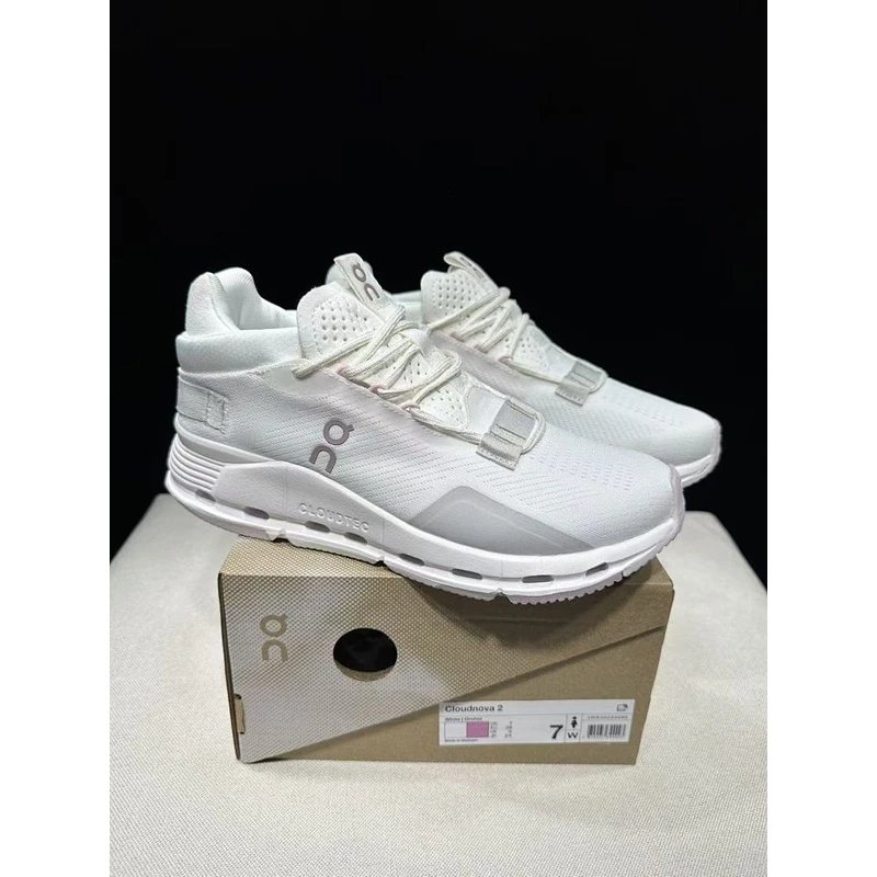 On Cloudnova 2 White Grey - Style 7
