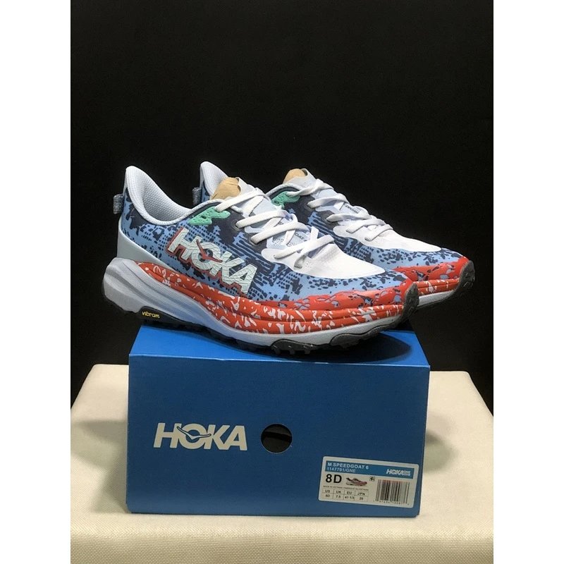 HOKA ONE ONE Kawana trainer Blue Red - Style 7