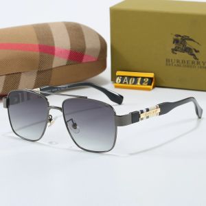 Burberry Brown Tinted Lens Square Sunglasses, Polished Frame Style 11