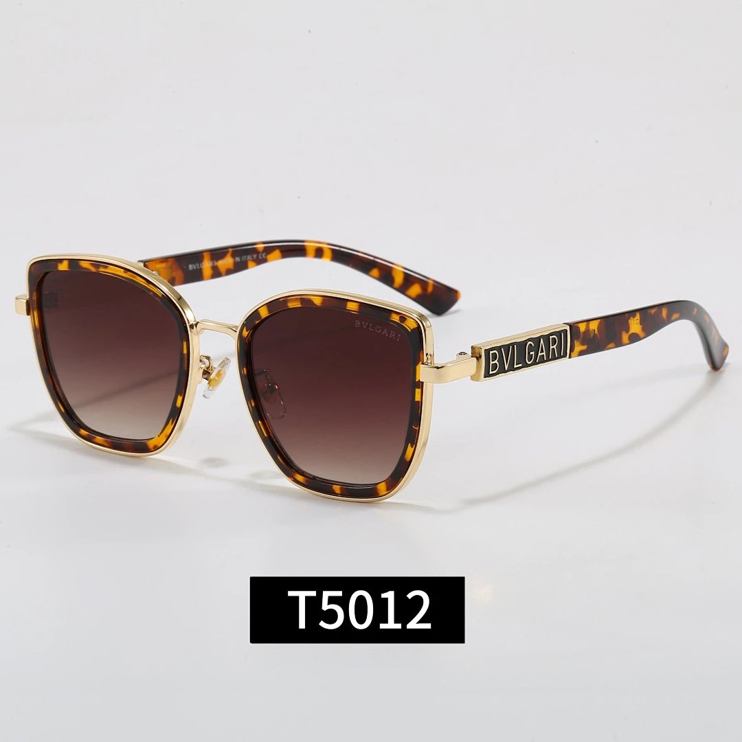 Bvlgari Tinted Lens Square Sunglasses, Polished Frame Style 30