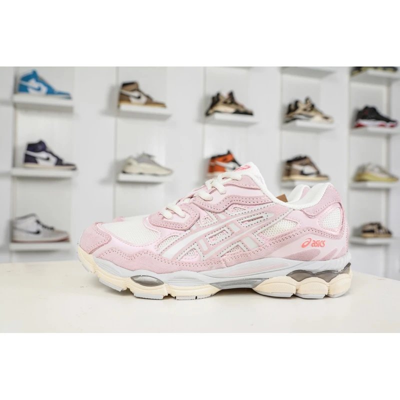 ASICS GEL-NYC Pink White Sneakers - Style 21