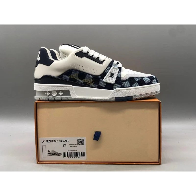 Trainer Low Top Sneakers low-top Grey White - Style 15