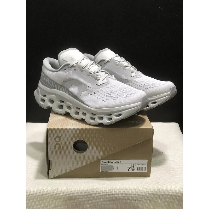 On Cloudmonster 3 Grey White - Style 3