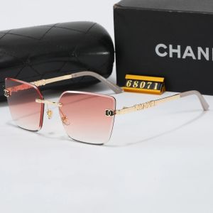 Chanel Black Tinted Lens Designer Sunglasses, Polished Frame Style 04