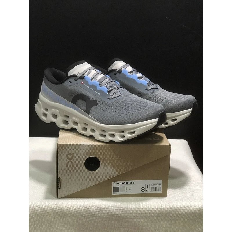 On Cloudmonster 3 Grey - Style 9