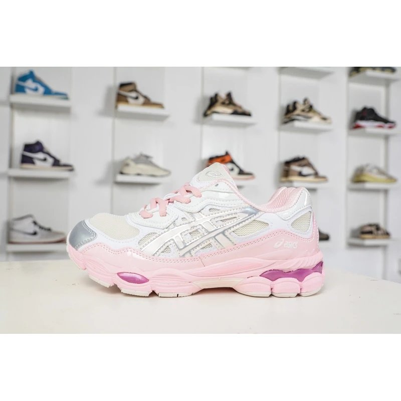 ASICS GEL-NYC White Pink Sneakers - Style 19