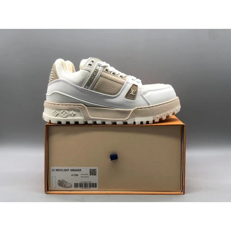 Trainer Low Top Sneakers low-top Grey White - Style 13