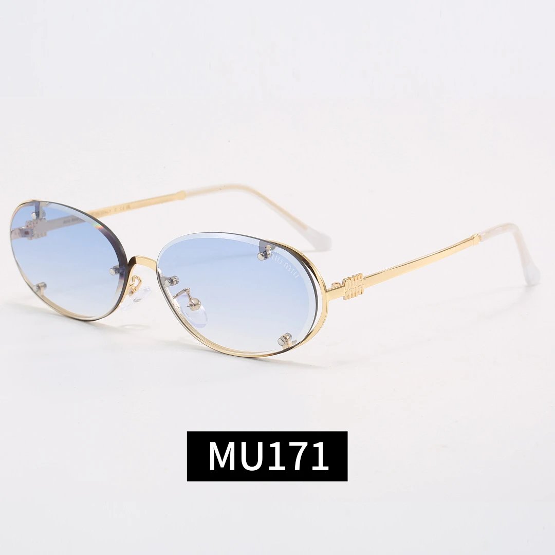 Miu Miu Gray Tinted Lens Designer Sunglasses, Polished Frame Style 02