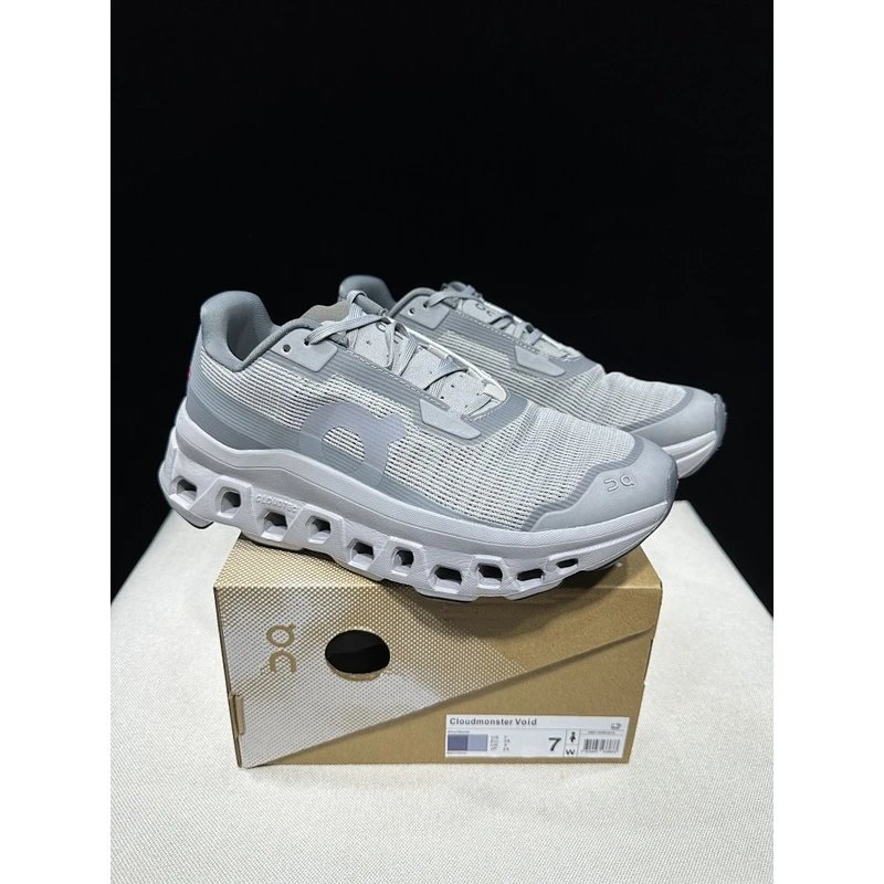 On Cloudmonster Void Grey White - Style 1