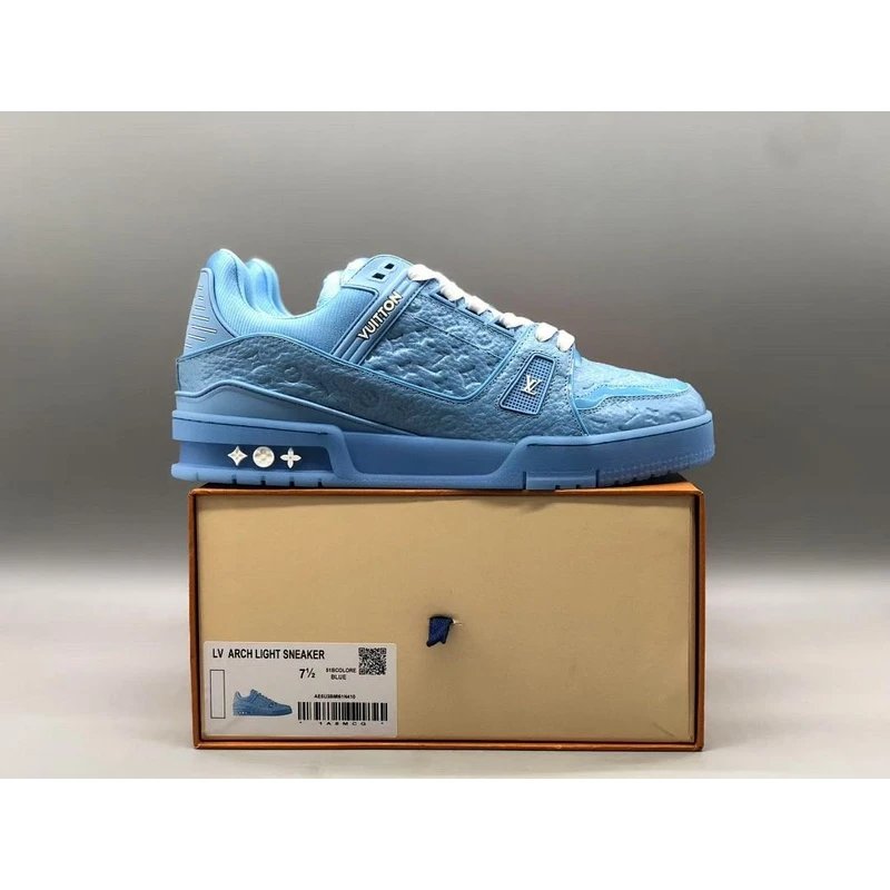 Trainer Low Top Sneakers low-top Blue Teal - Style 18
