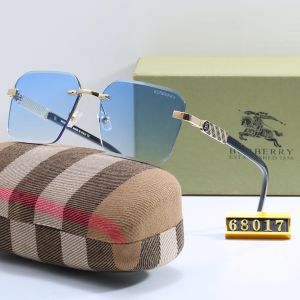 Burberry Tinted Lens Square Sunglasses, Polished Frame Style 18