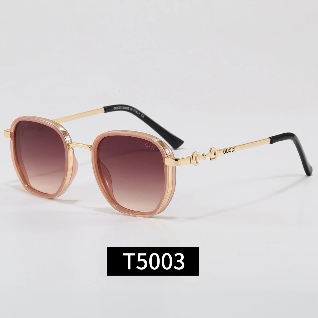 Gucci Tinted Lens Square Sunglasses, Polished Frame Style 26