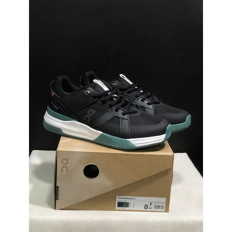 Oyster Tennis Club x On The Roger Clubhouse Grey Black - Style 13