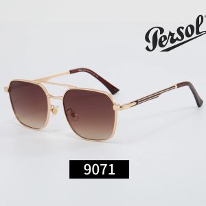 Persol Black Tinted Lens Classic Sunglasses, Everyday Frame Style 02