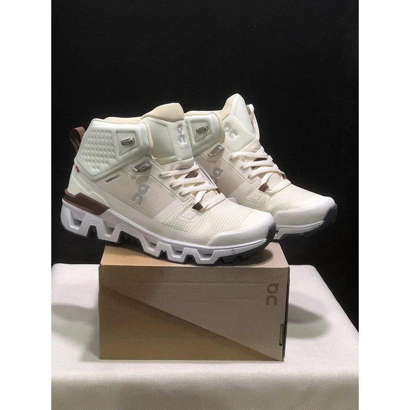 On Cloudrock 2 Waterproof White Grey - Style 9