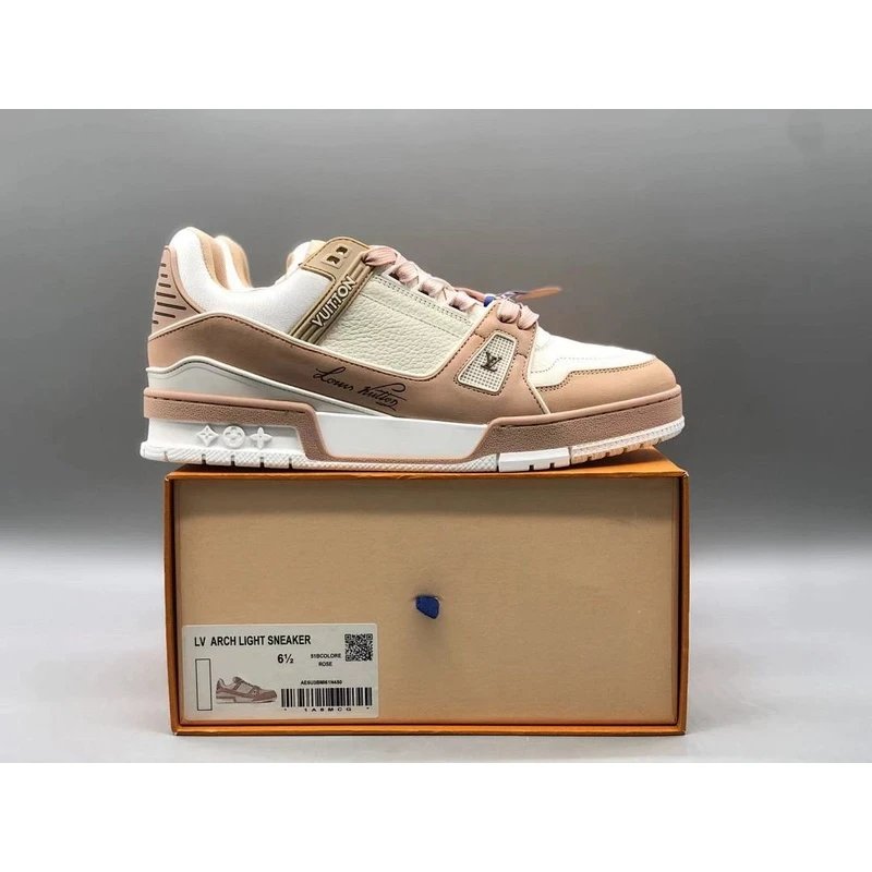 Trainer Low Top Sneakers low-top White Grey - Style 6