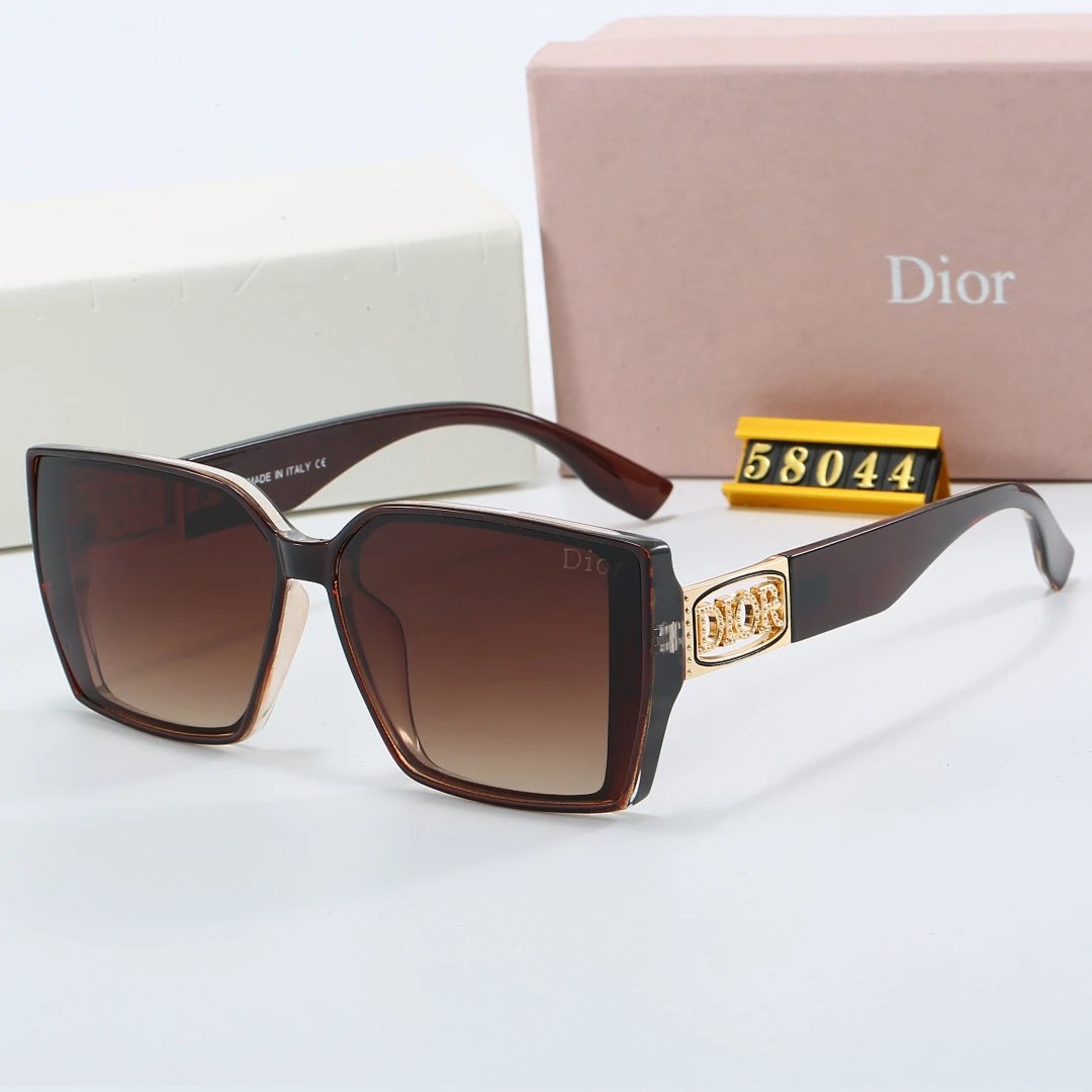 Dior Gray Tinted Lens Designer Sunglasses, Polished Frame Style 05