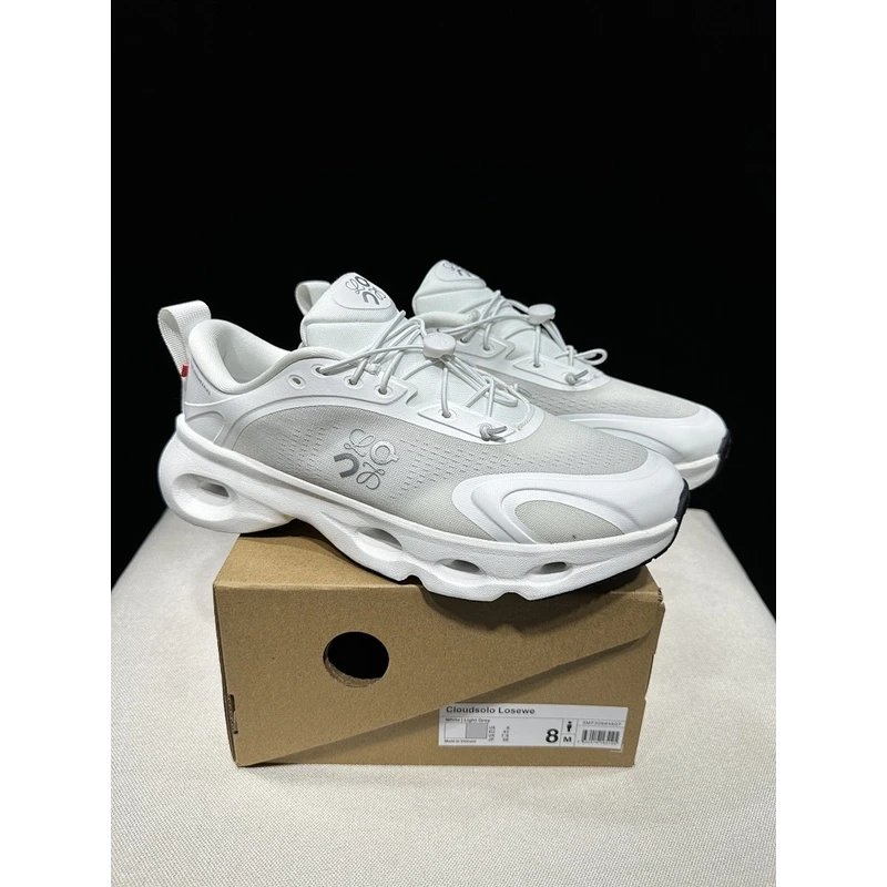 LOEWE x On Cloudventure 3.0 White Grey - Style 2