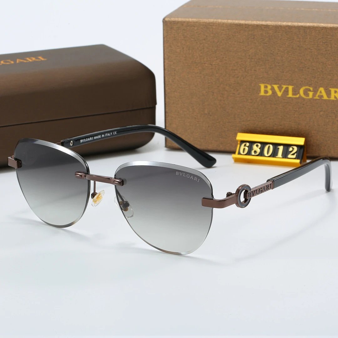 Bvlgari Tinted Lens Designer Sunglasses, Polished Frame Style 04