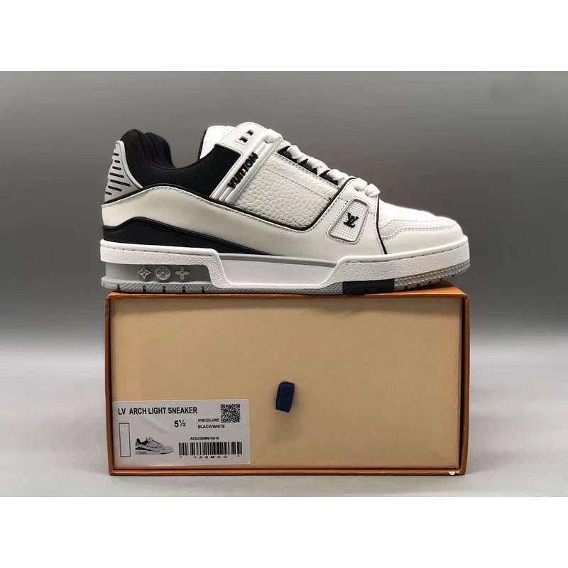 Trainer Low Top Sneakers low-top Grey Brown - Style 11