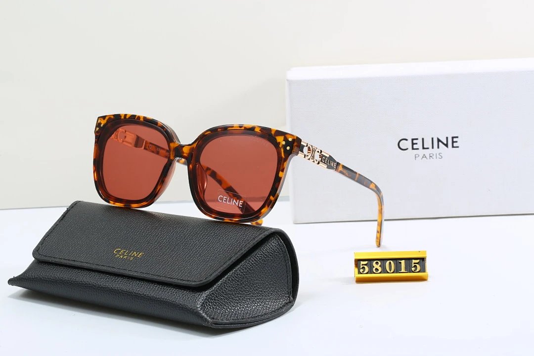 Celine Tinted Lens Designer Sunglasses, Polished Frame Style 13