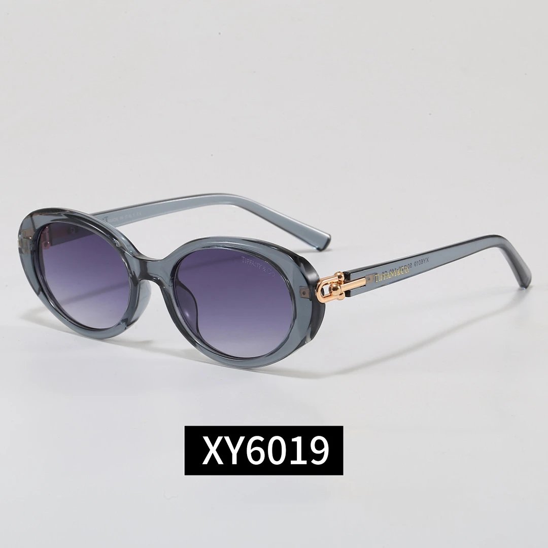 TIFFANY Tinted Gradient Lens Sunglasses, Elegant Frame Style 07
