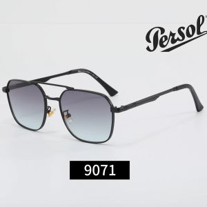 Persol Black Tinted Lens Classic Sunglasses, Everyday Frame Style 03
