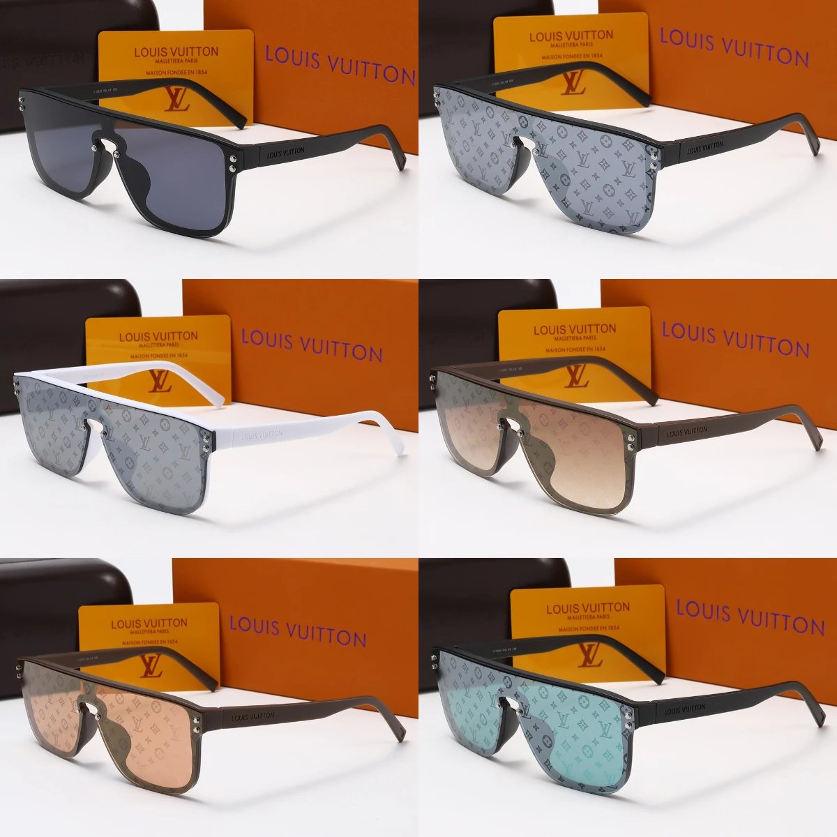 Louis Vuitton Waimea Square Shield Sunglasses