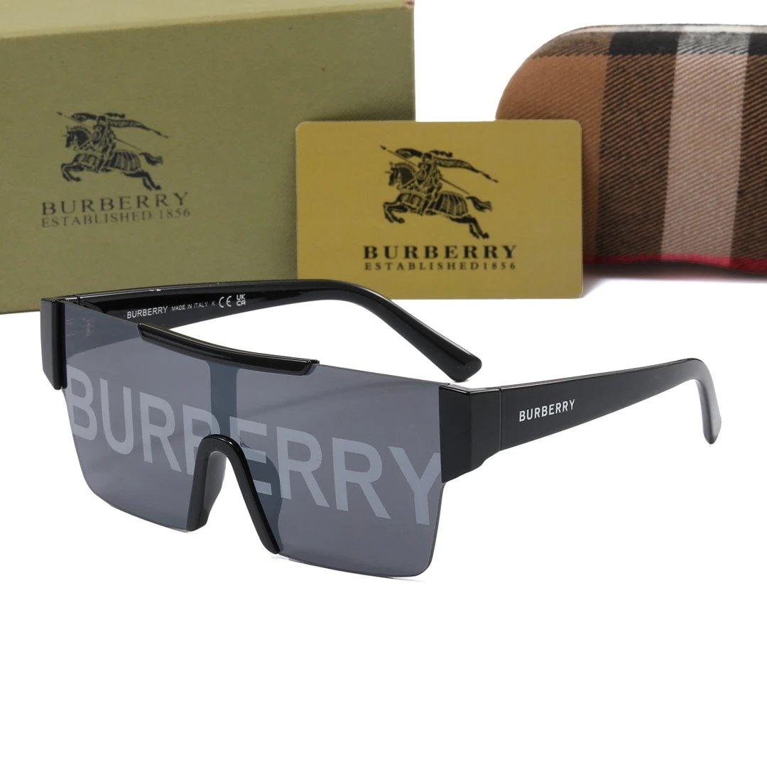 BURBERRY Rimless Oversized Sunglasses - rep okulary