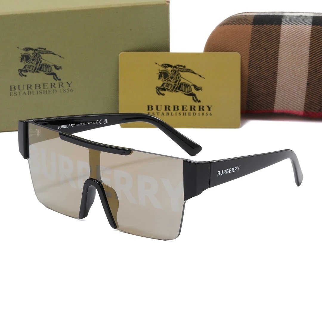 BURBERRY Rimless Oversized Sunglasses - rep okulary