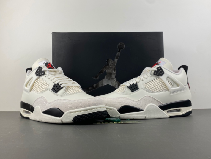 Air Jordan 4 Retro 'Wheat' Sneakers - 4