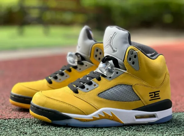 Air Jordan 5 Retro University Red Sneakers - 2