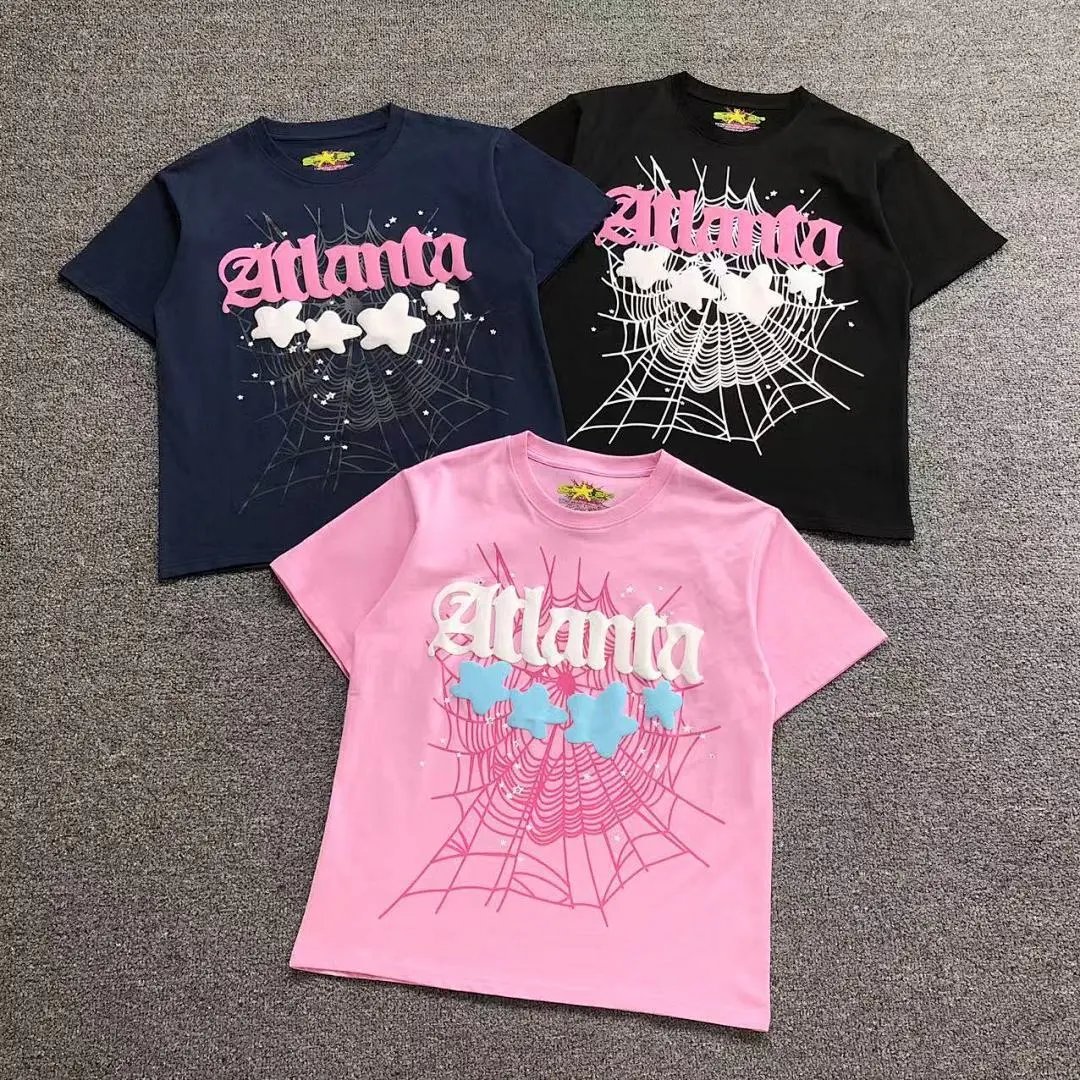 S-Spider Print All-Over T-Shirt (JA)