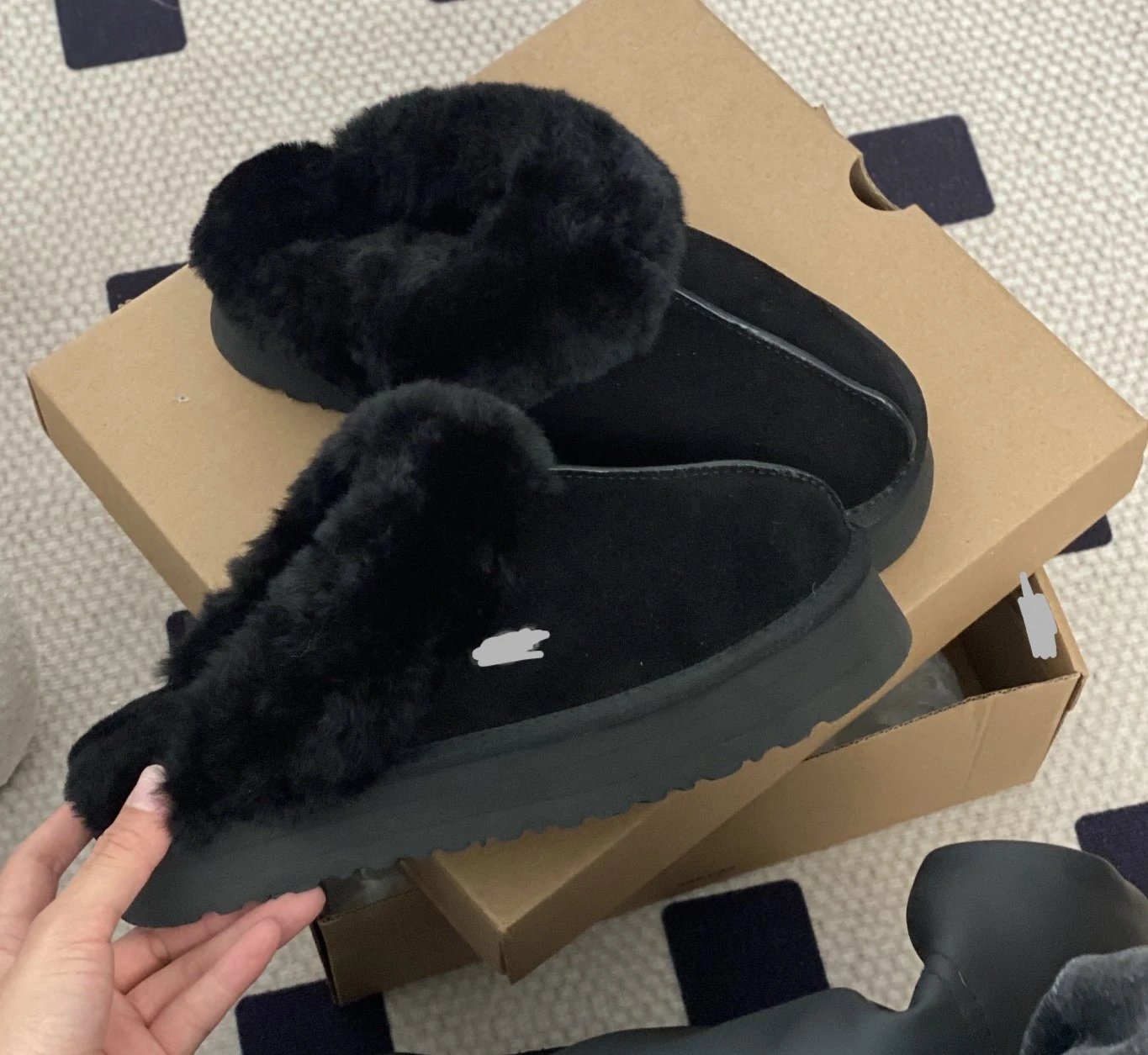 3cm black black