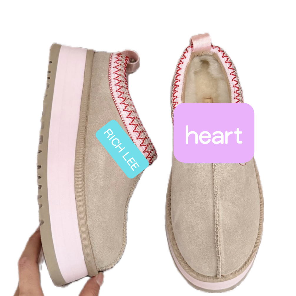 platform pink heart