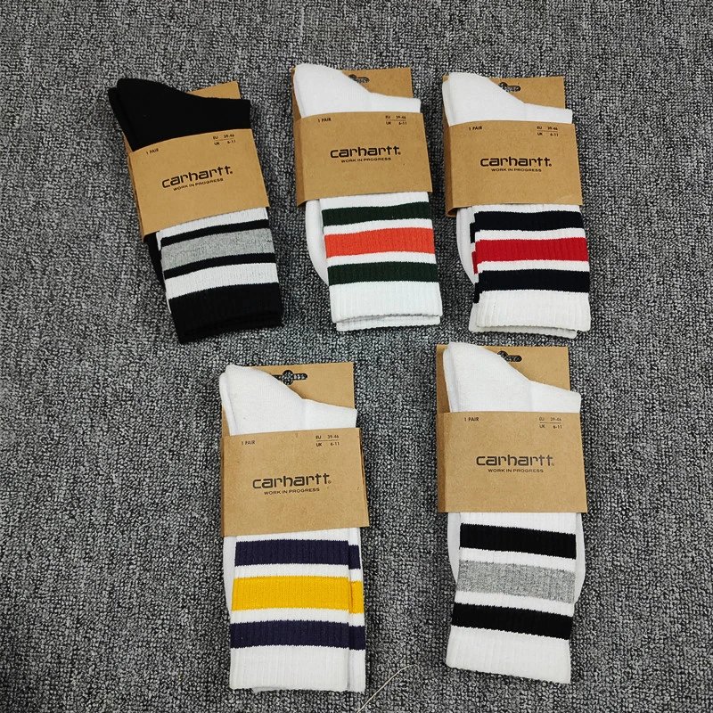 Carhartt WIP Logo Crew Socks Multi Color Casual
