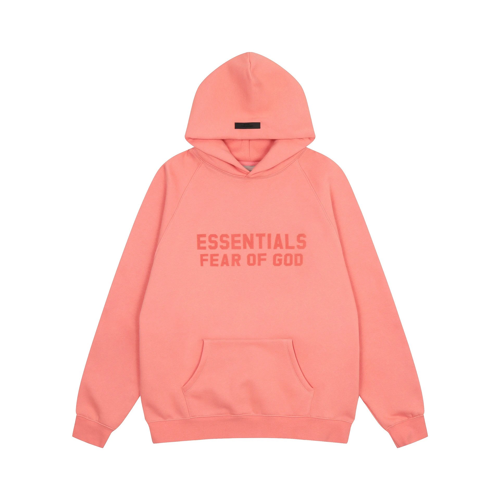 Fear Of God Essentials Black Oversized Hoodie