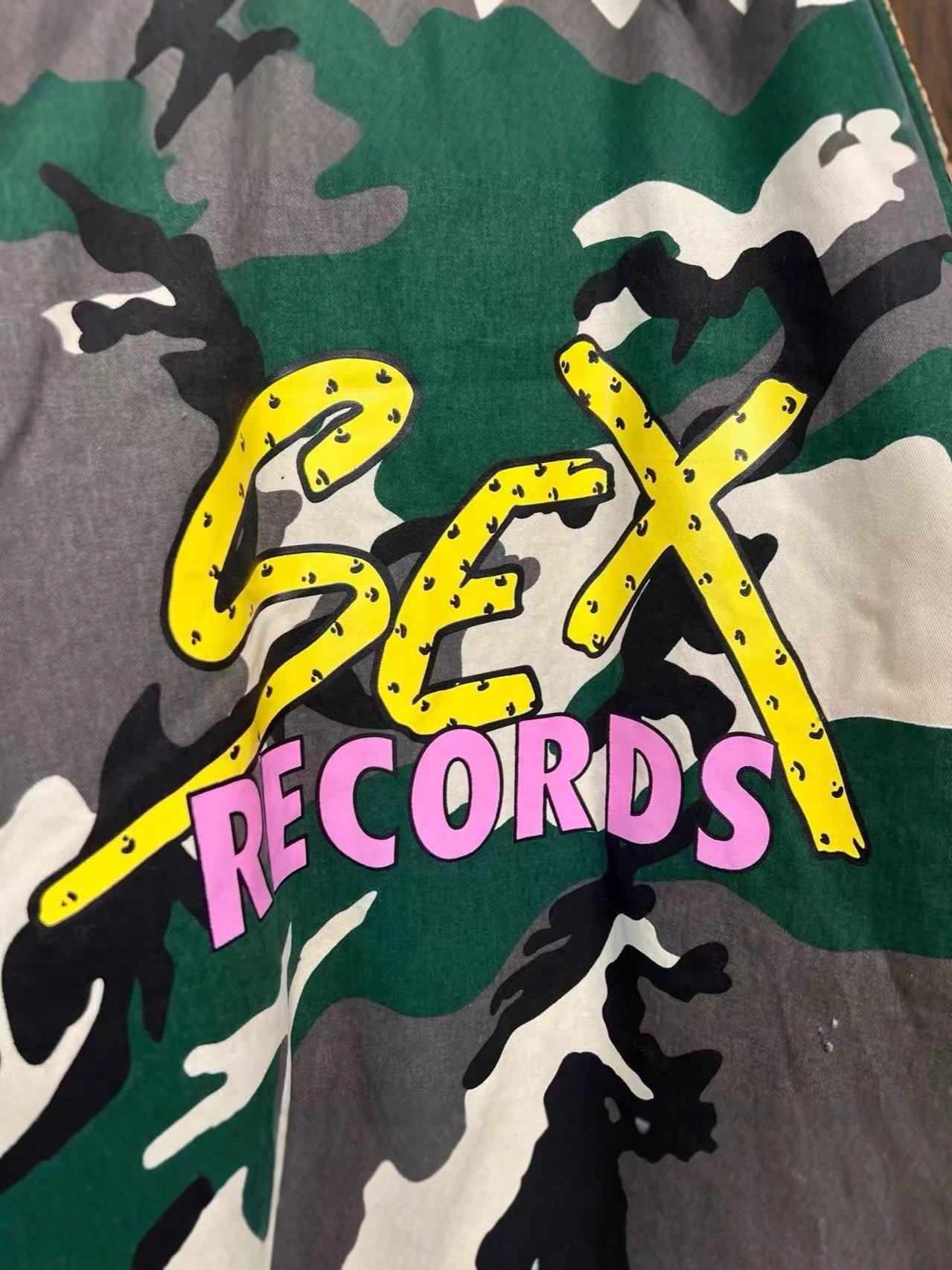 Camouflage Bomber Jacket Desert Multi Color Streetwear