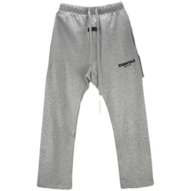 Men's Fleece-Lined Loose-Fitting Sweatpants photo 3