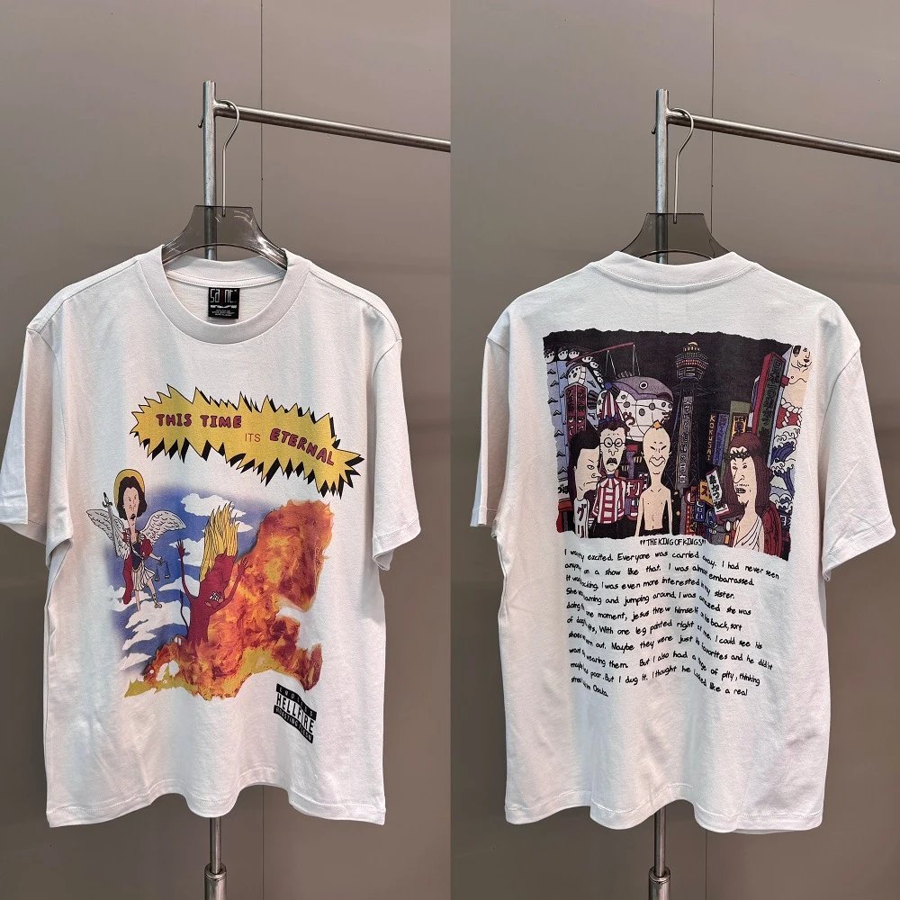 Freedom Saint MX6 White Graphic Print T-Shirt