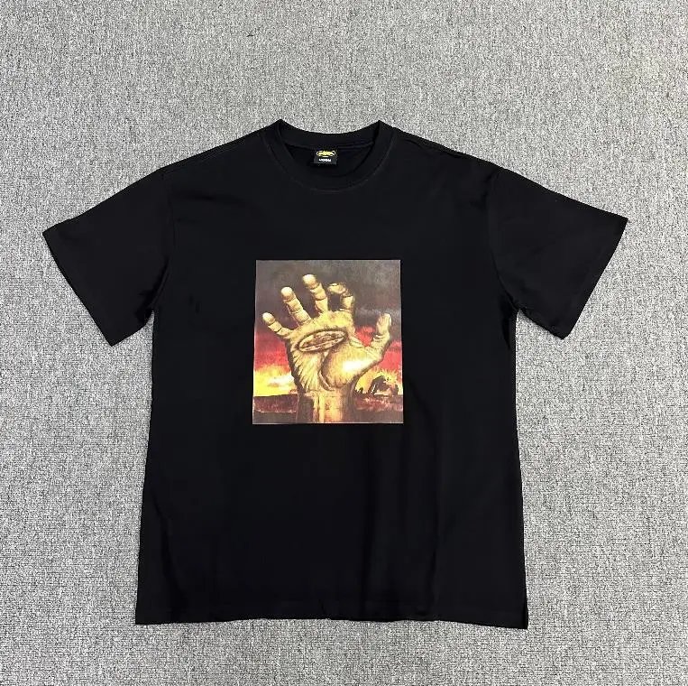 Cortez Graphic Print Black Streetwear T-Shirt