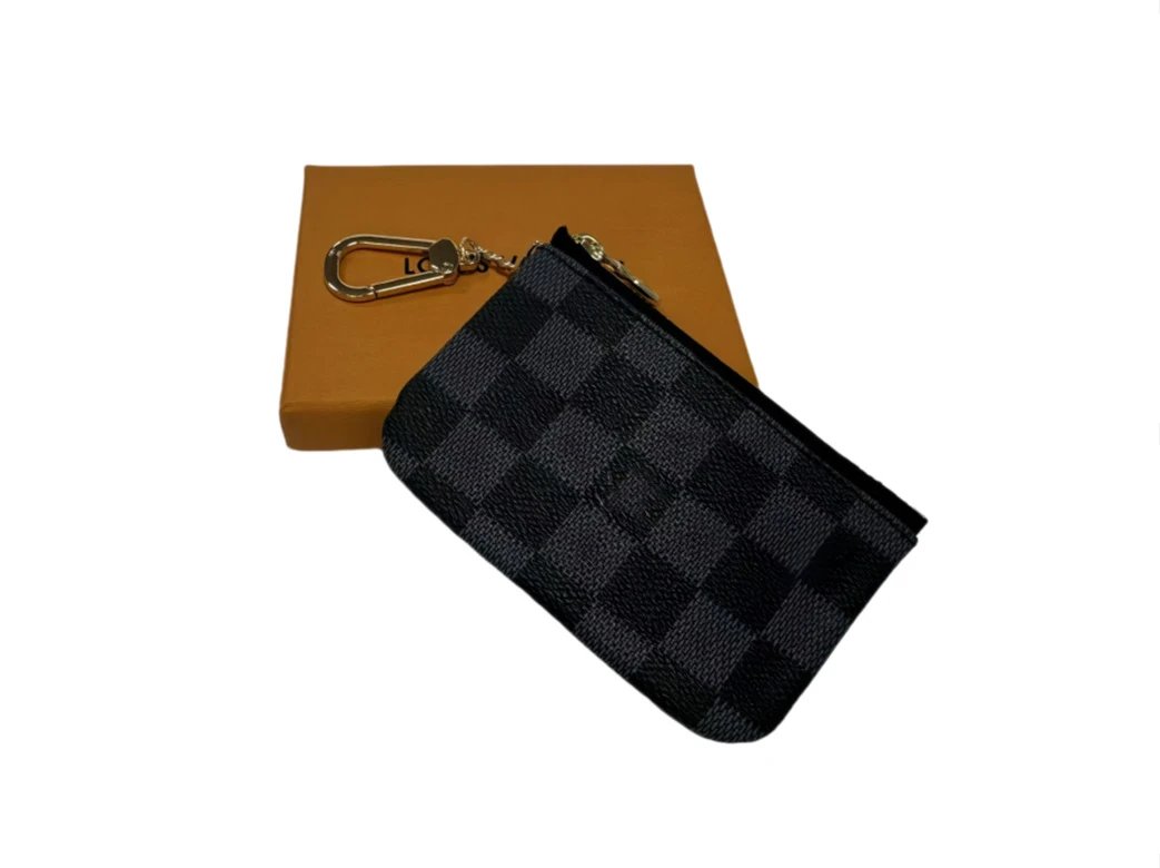 Louis Vuitton Monogram Eclipse Key Pouch Black - 4