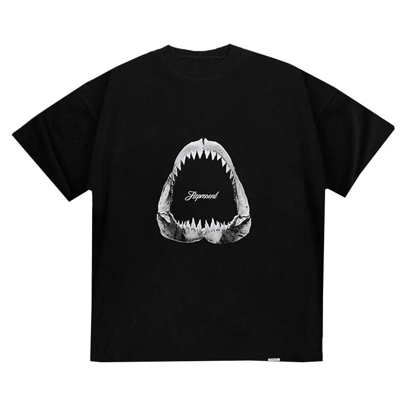Washed Distressed American Retro Short-Sleeve T-Shirt photo 4