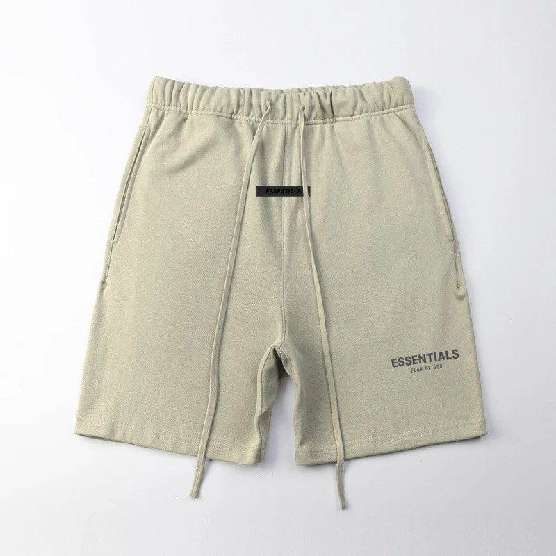 Fear Of God Essentials Black Relaxed Fit Shorts