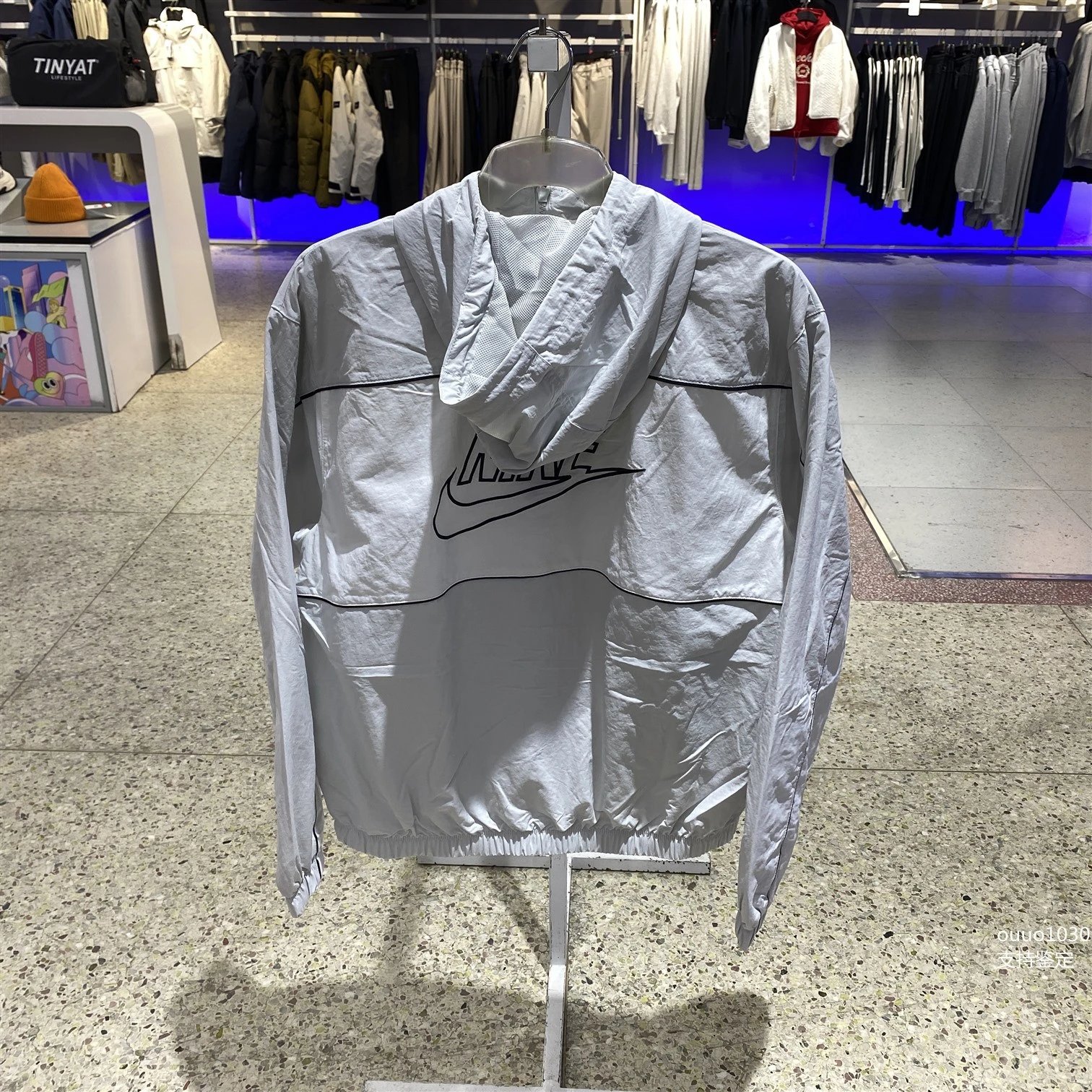 Nike Hooded Jacket Men's Retro Sports Stitching Top photo 8