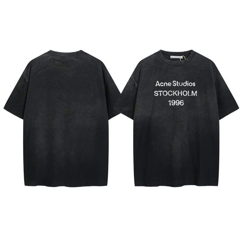 Acne Studios Stockholm 1996 Black Oversized T-Shirt