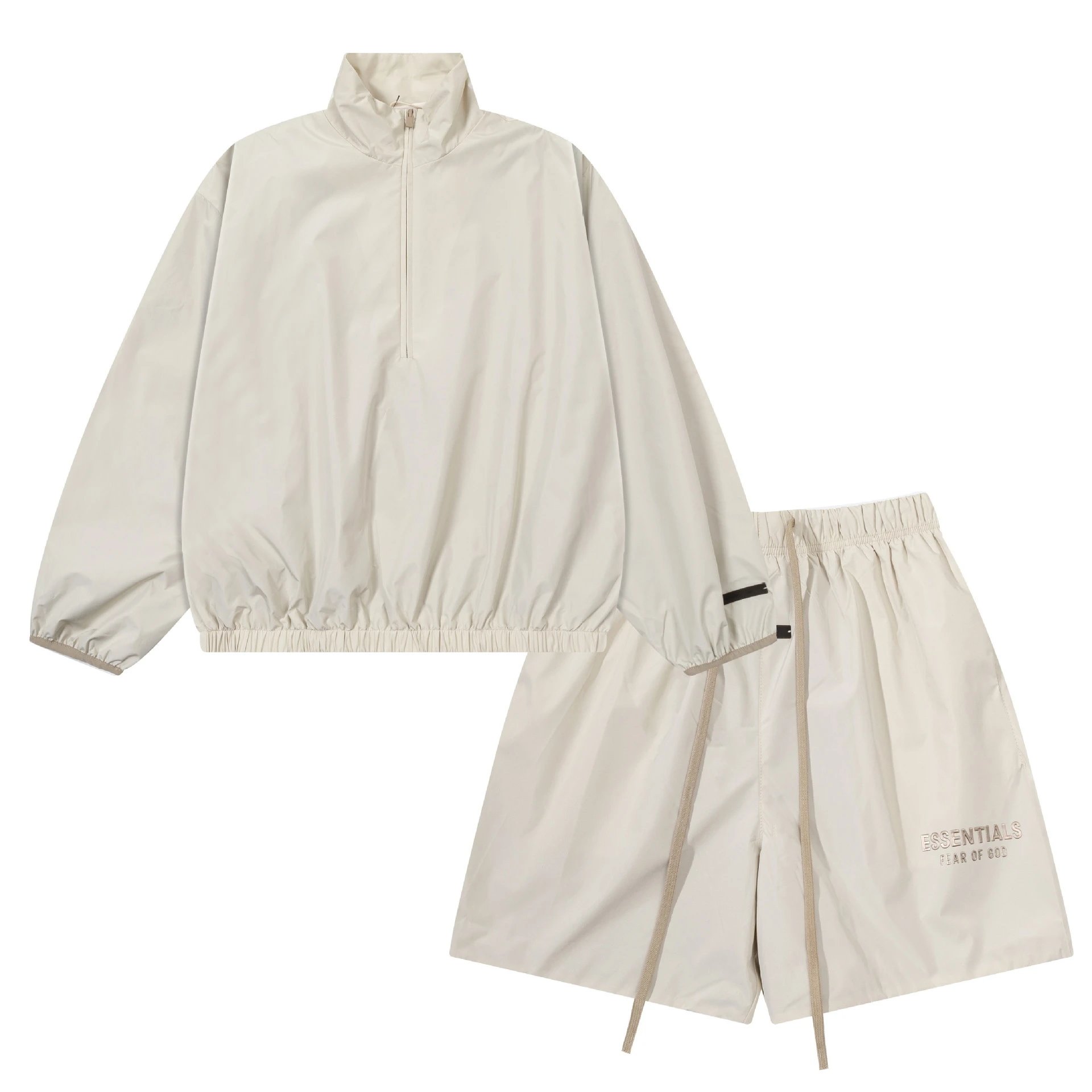 Casual Loose Half-Zip Trench Coat photo 4